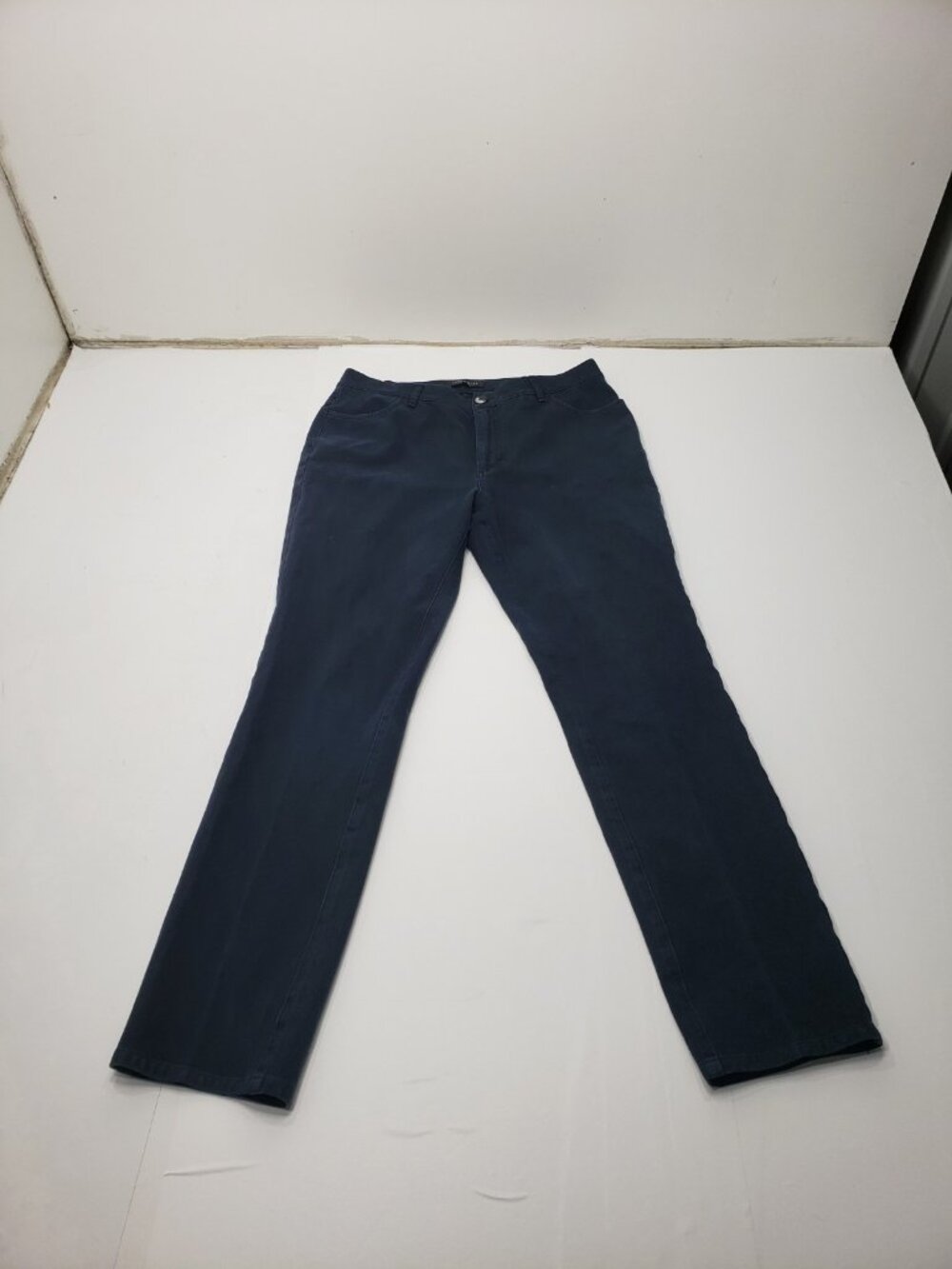 Lafayette 148 New York Women's Size 8 Dark Blue Denim Straight Leg Jeans